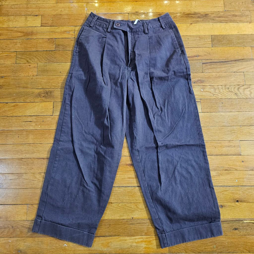 Free People Brown Wide Leg Pants Women's Size 2